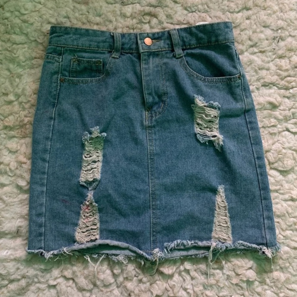 Denim Skirt